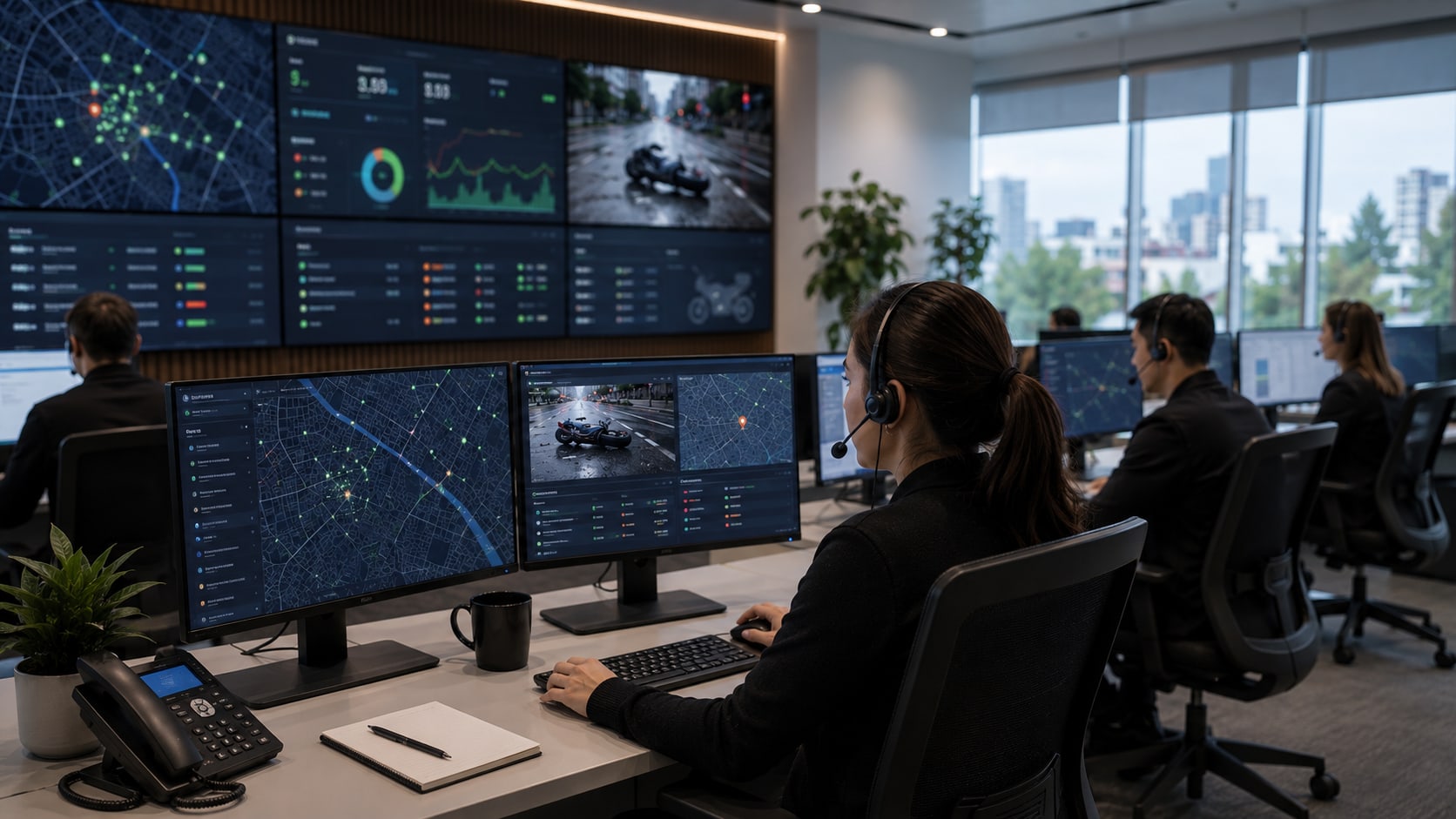 Crash Intelligence for two-wheeler fleets.